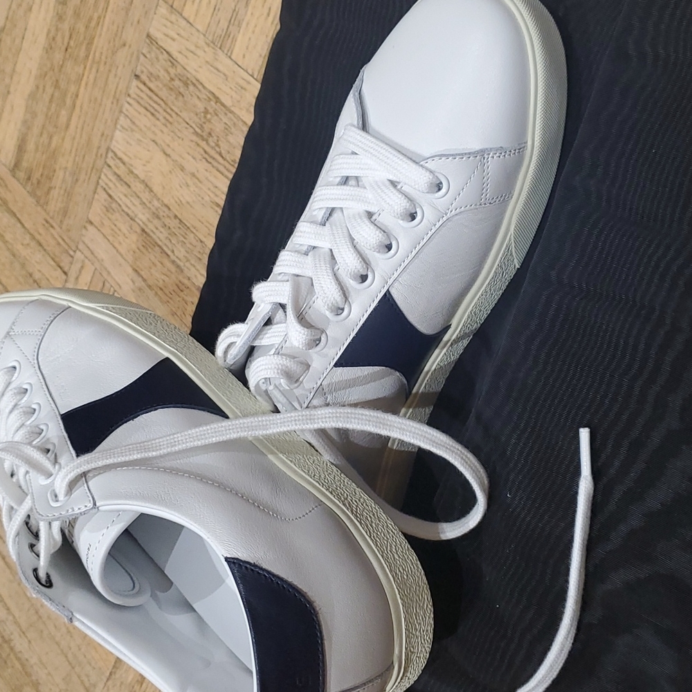 Celine Triomphe Leather Sneakers - Picture 4 of 6